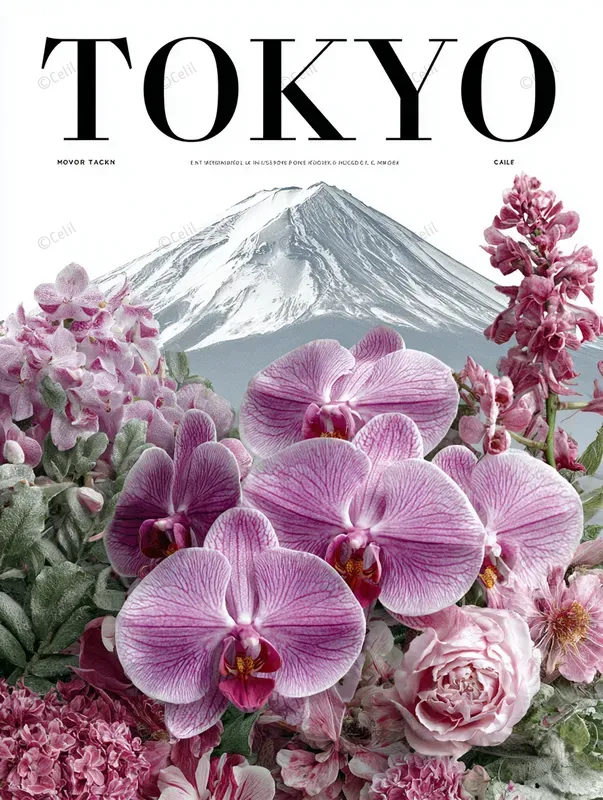 Orchid Fusion Travel Posters