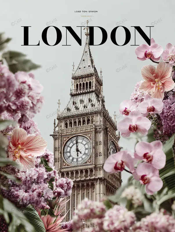 Orchid Fusion Travel Posters