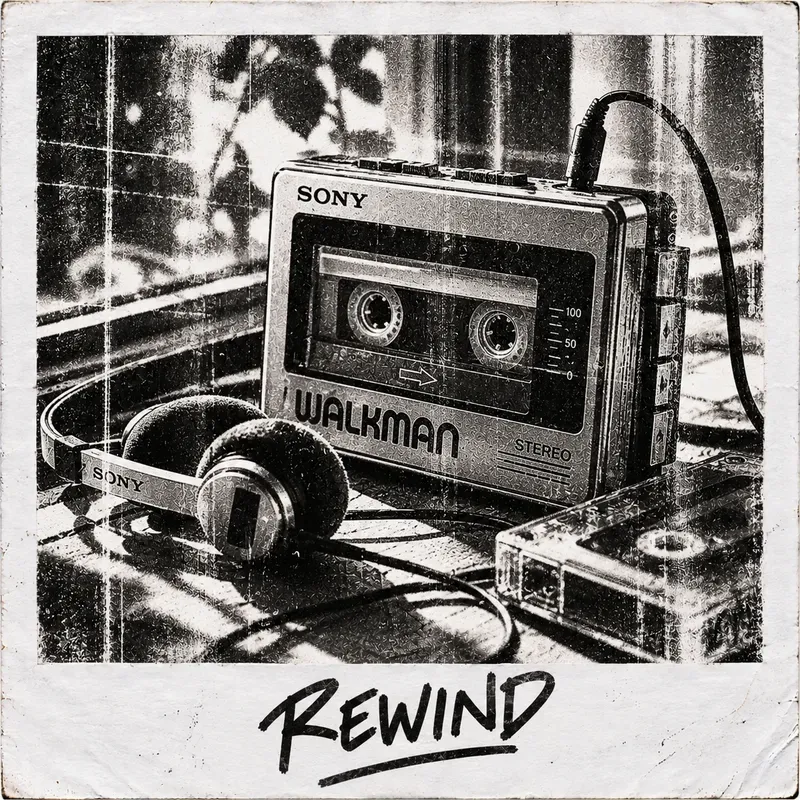 Retro Lofi Photocopy Album Art