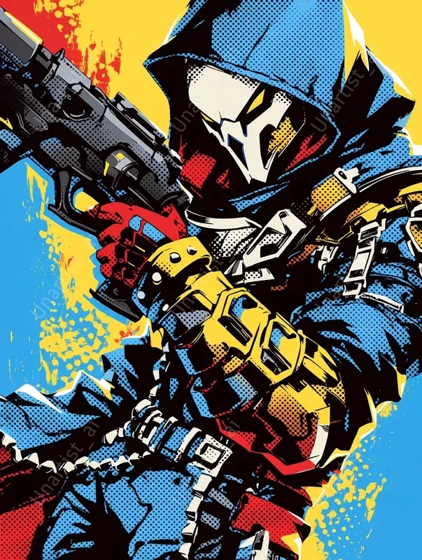 Overwatch Pop Art Posters