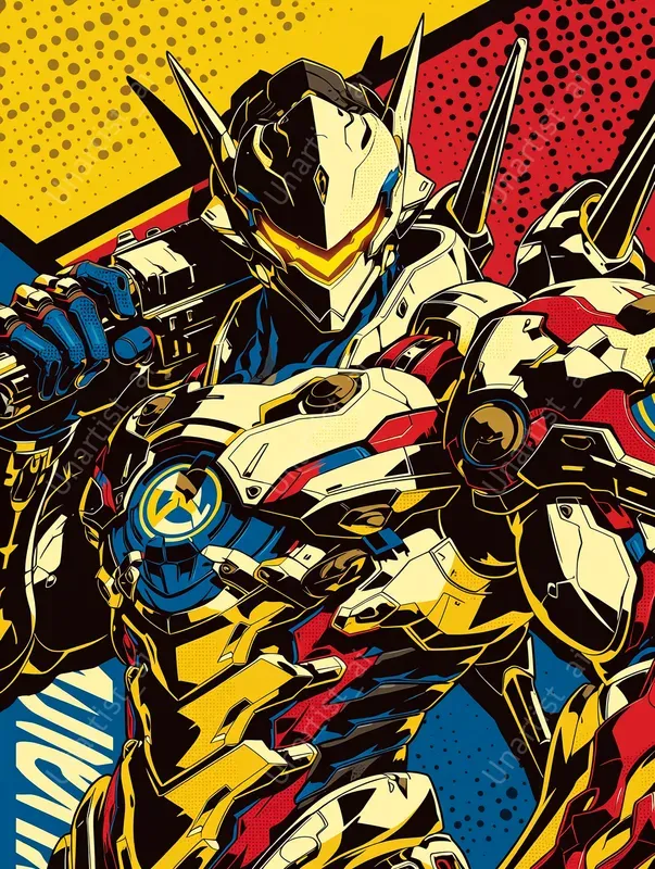 Overwatch Pop Art Posters