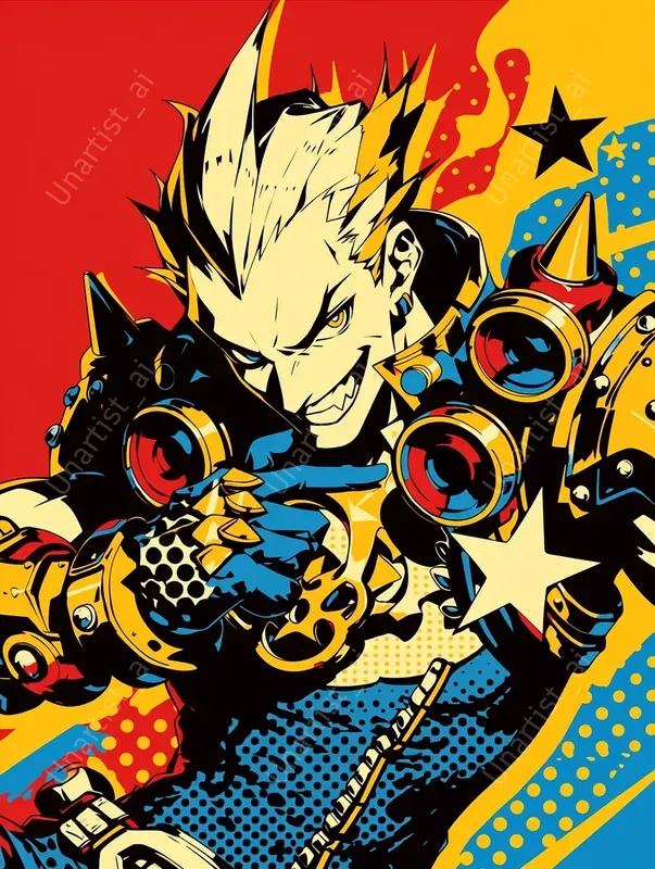 Overwatch Pop Art Posters