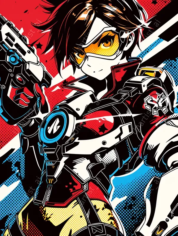 Overwatch Pop Art Posters