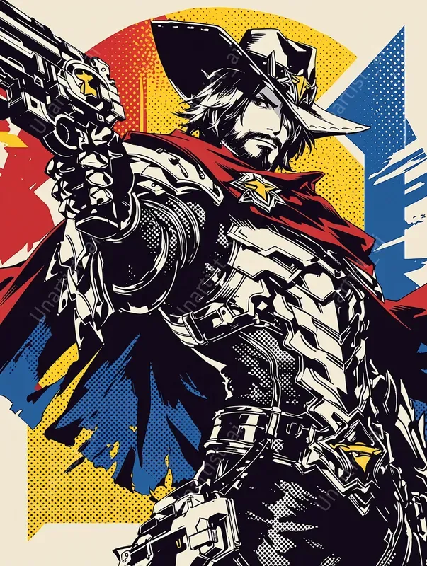 Overwatch Pop Art Posters