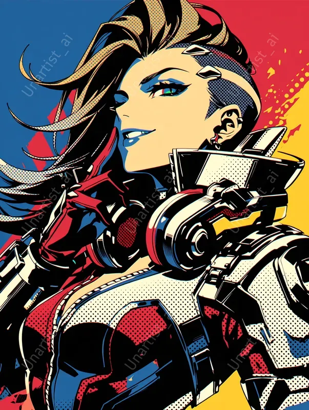Overwatch Pop Art Posters
