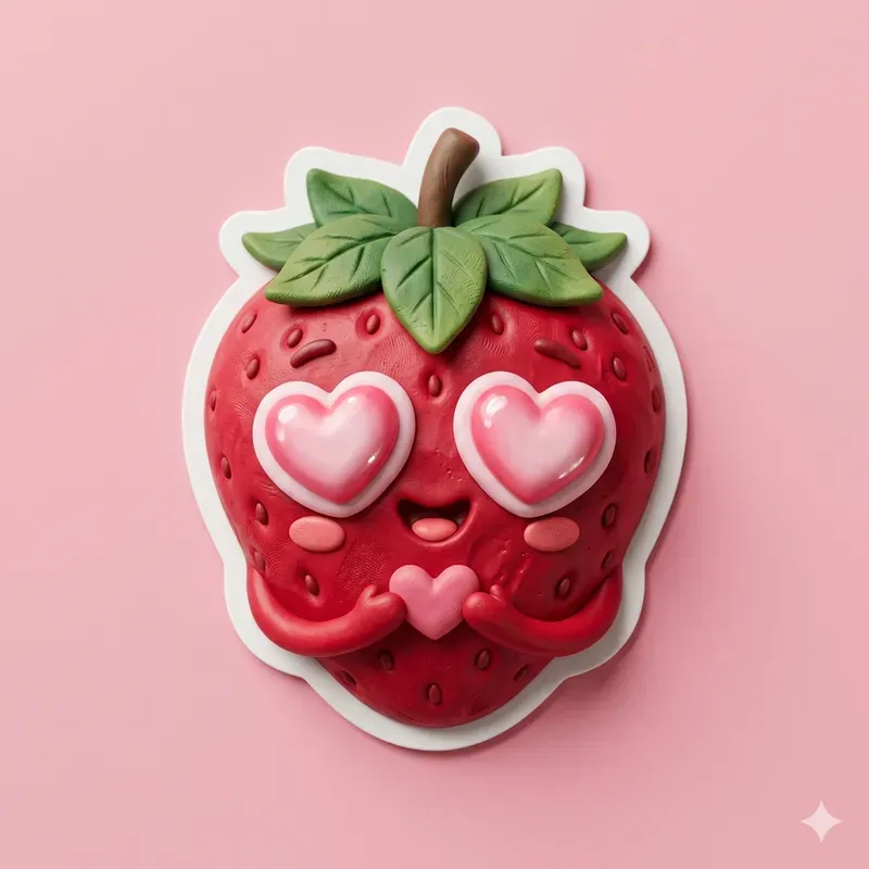 3D Claymorphic Sticker Pack Masters