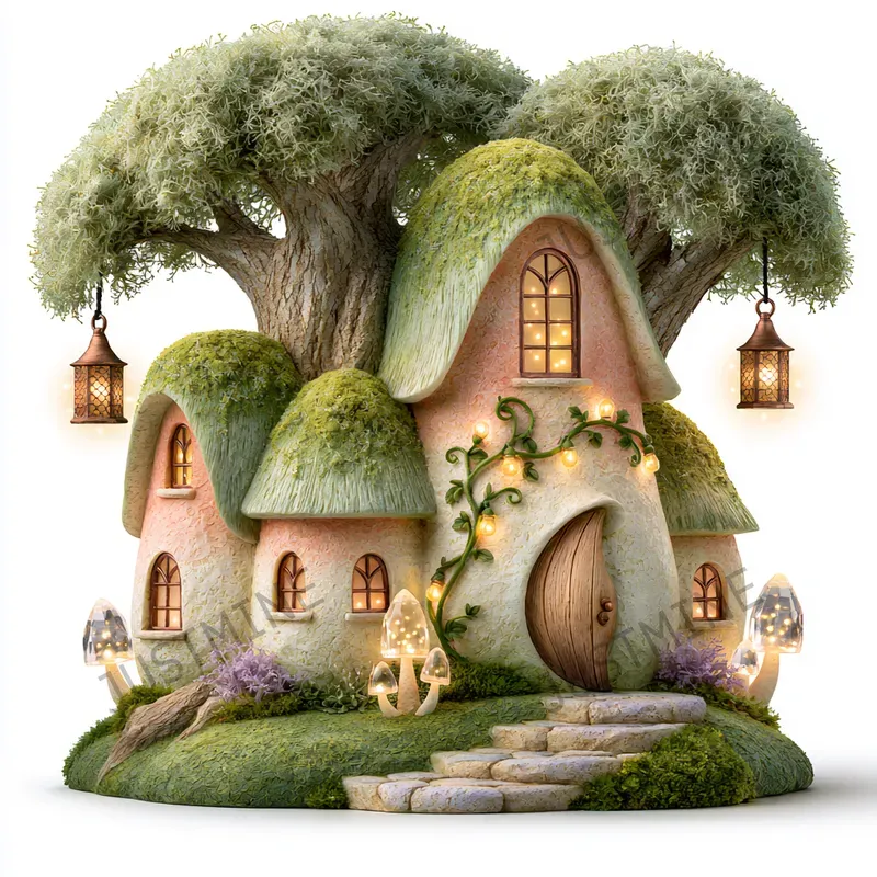 Woodland House Collection Cliparts