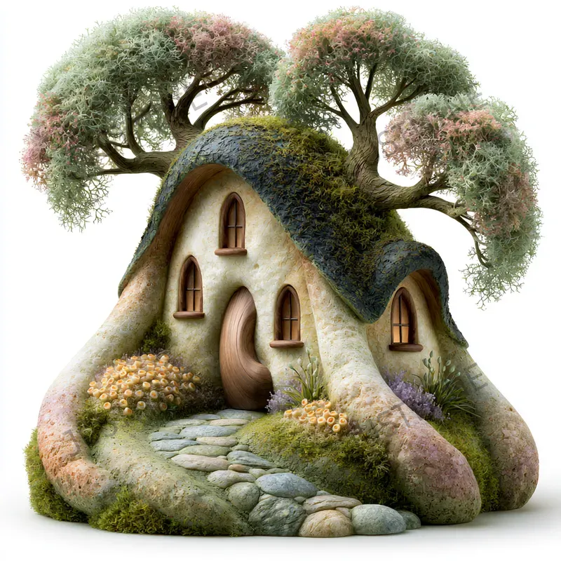 Woodland House Collection Cliparts