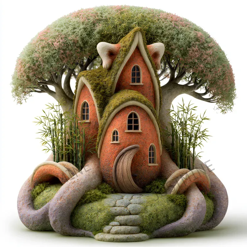 Woodland House Collection Cliparts