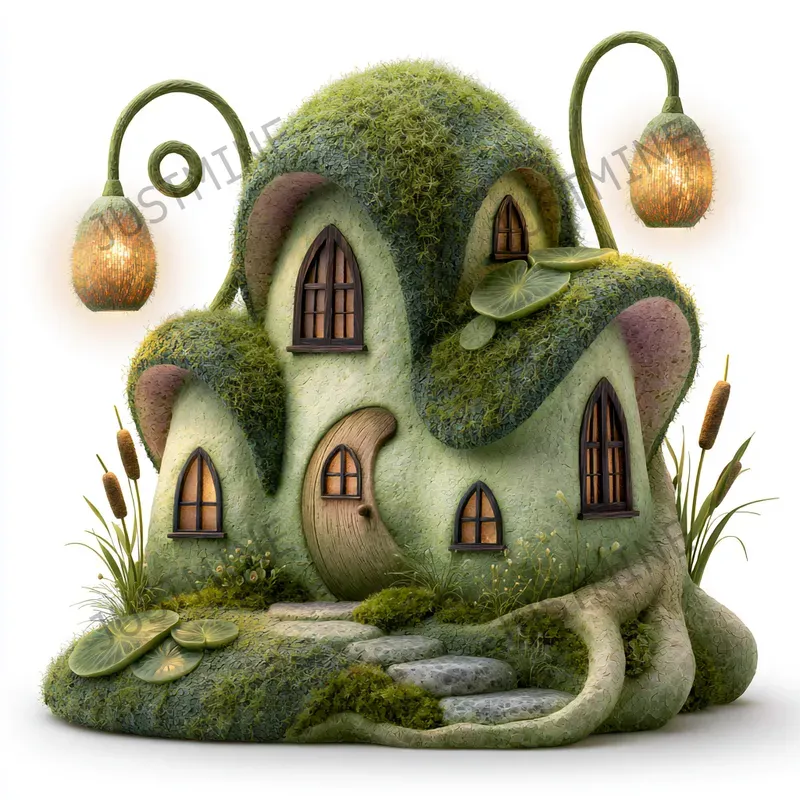Woodland House Collection Cliparts