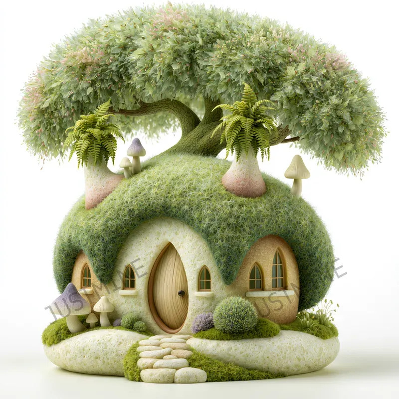 Woodland House Collection Cliparts