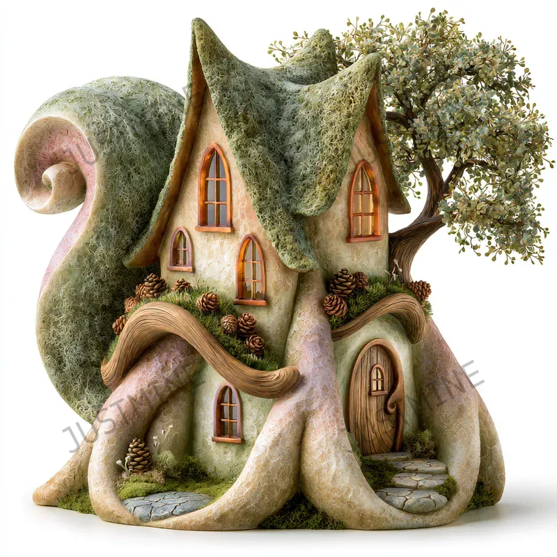 Woodland House Collection Cliparts