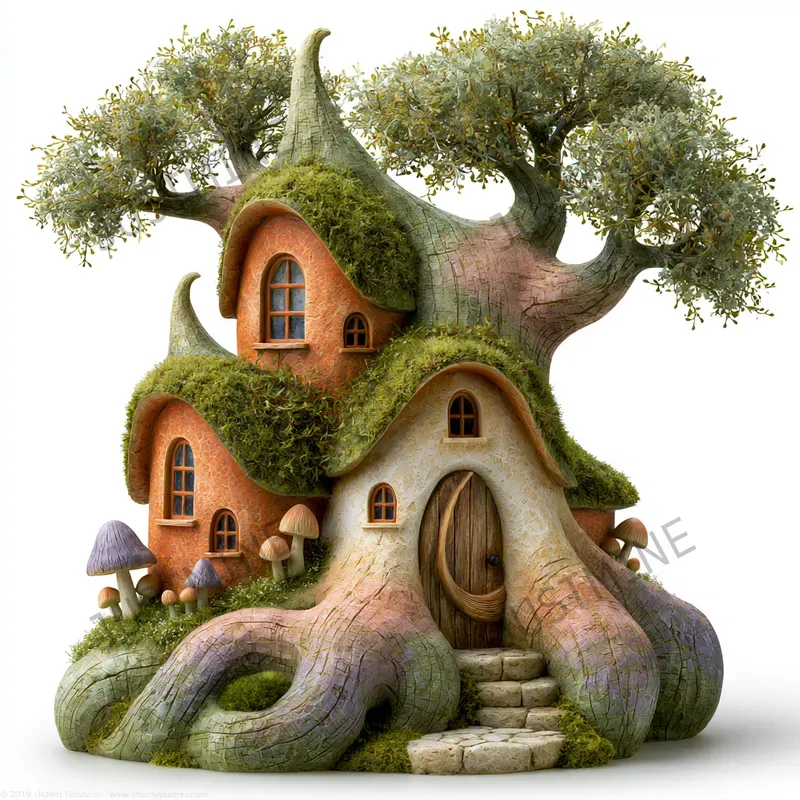 Woodland House Collection Cliparts