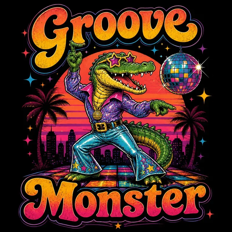Retro Funny Animal Tshirt Designs