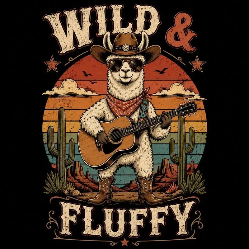 Retro Funny Animal Tshirt Designs
