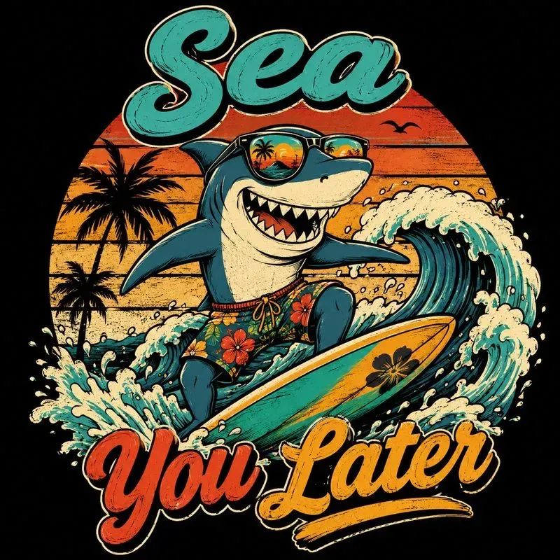 Retro Funny Animal Tshirt Designs