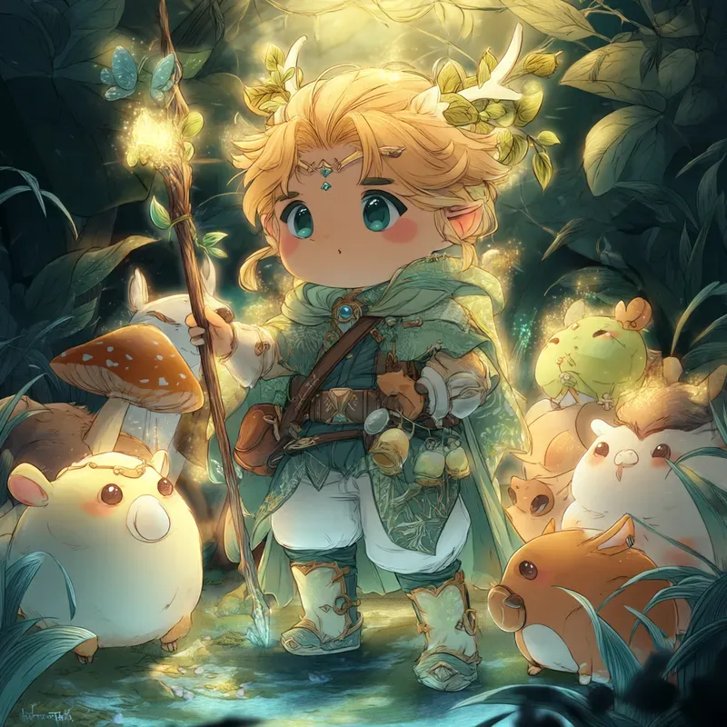 Chibi Fantasy RPG Characters Pack