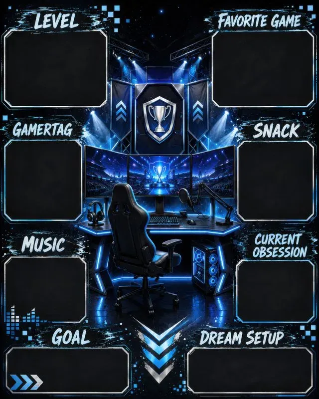 Gaming Stats Milestone Boards