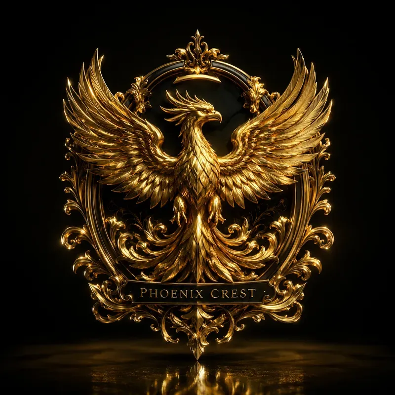 Luxury Golden Emblem Graphics