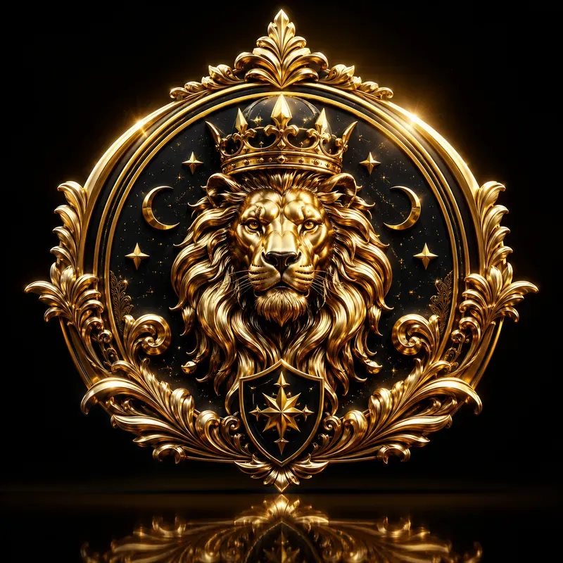 Luxury Golden Emblem Graphics
