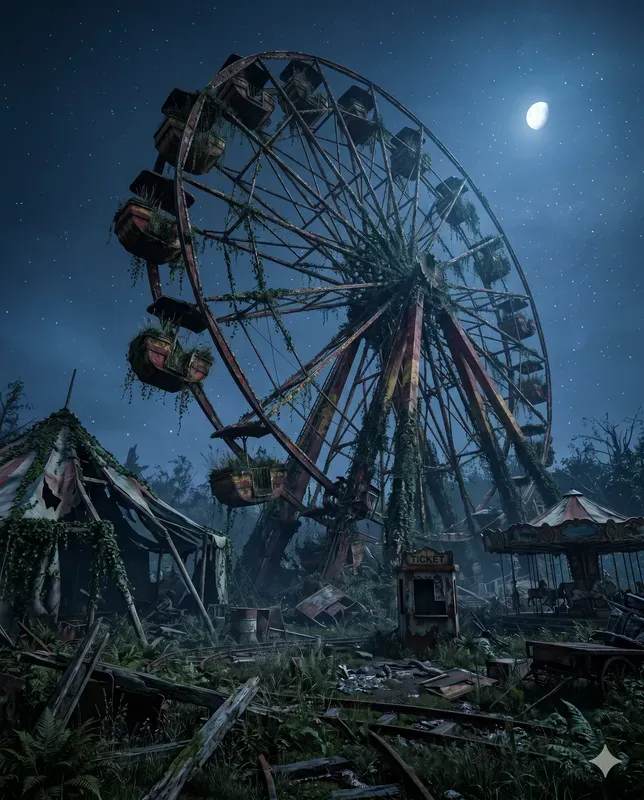 Abandoned Circus Cinematic Scene Packs