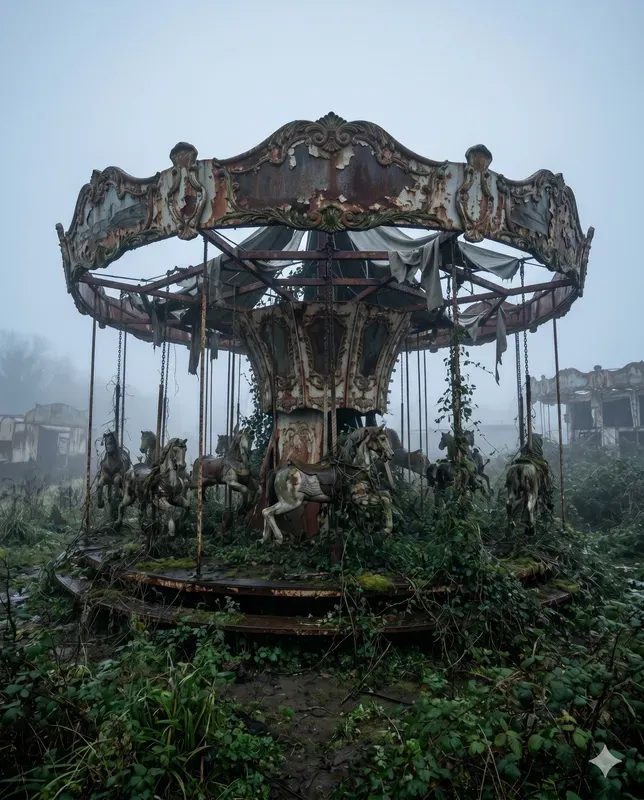 Abandoned Circus Cinematic Scene Packs