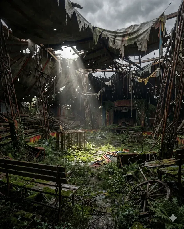 Abandoned Circus Cinematic Scene Packs
