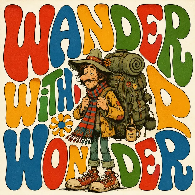 Retro Psychedelic Character Posters