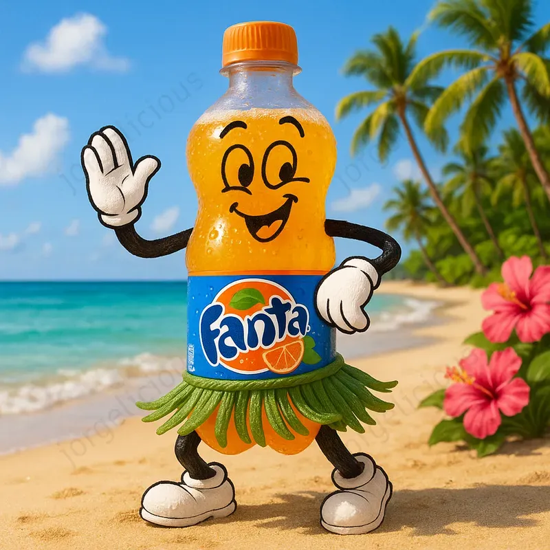 Summer Mascot Drink Mockups