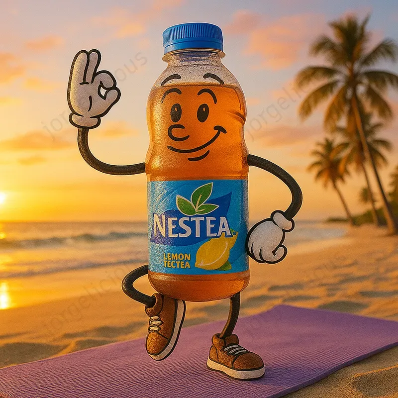 Summer Mascot Drink Mockups