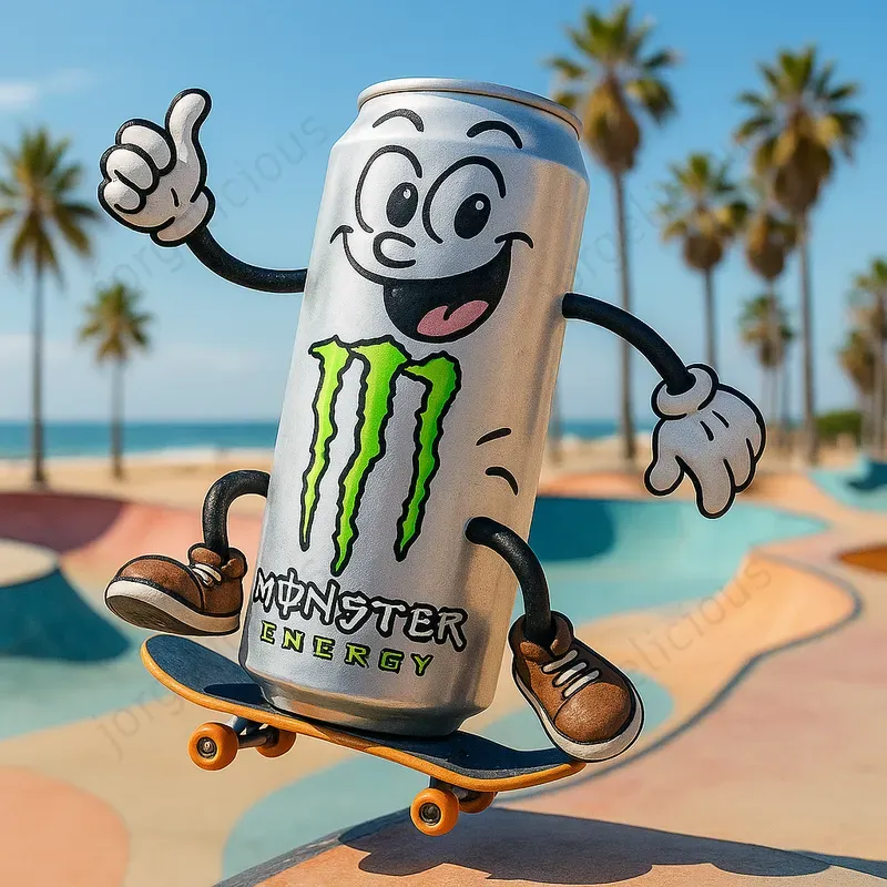 Summer Mascot Drink Mockups