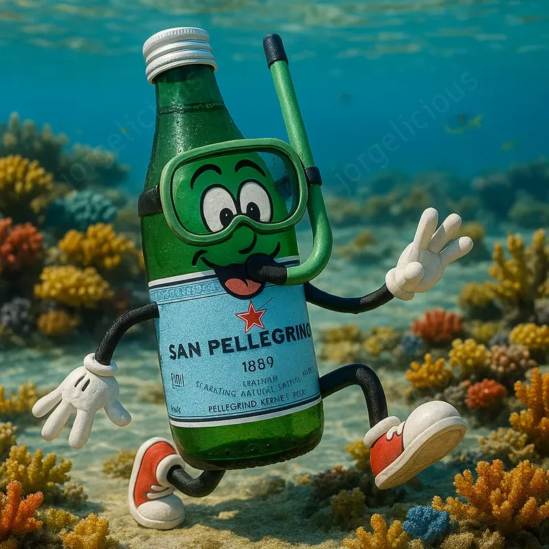 Summer Mascot Drink Mockups