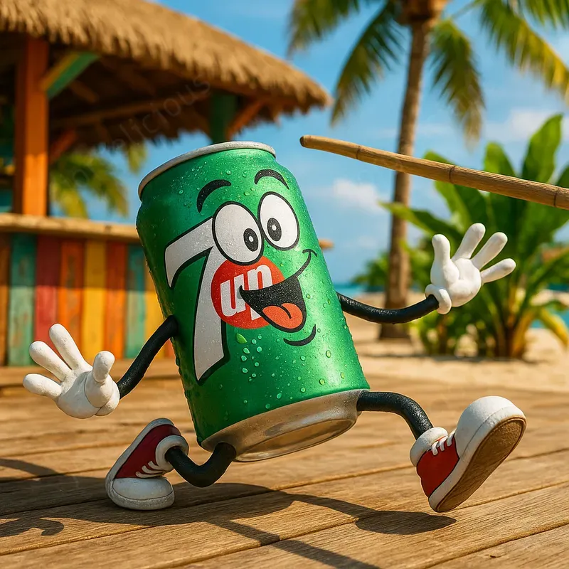 Summer Mascot Drink Mockups