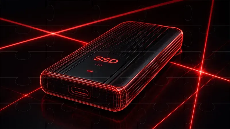 Cyberpunk Neon Line Art