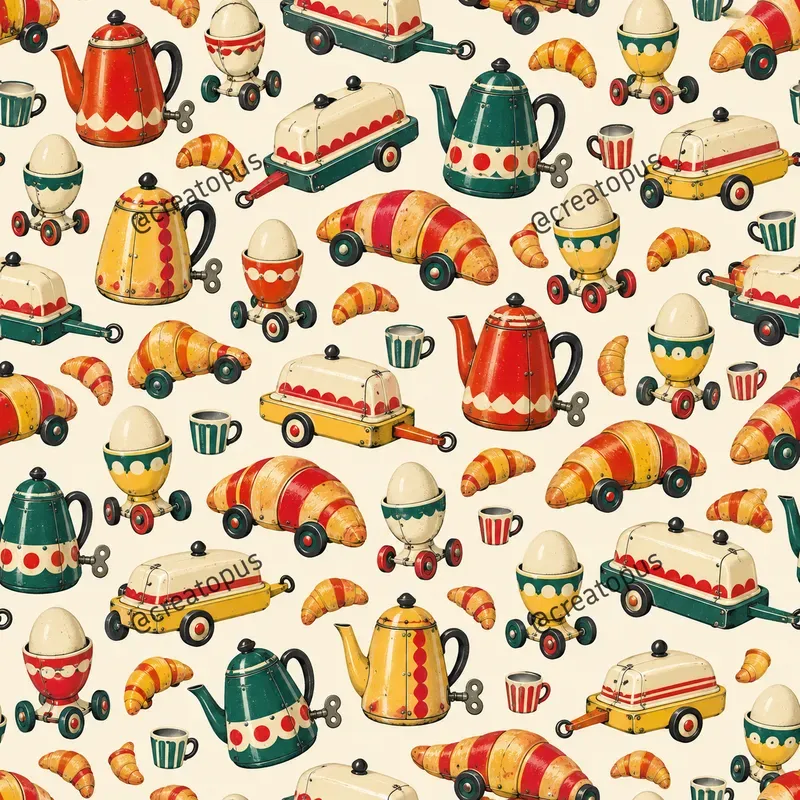 Vintage Tin Toy Patterns