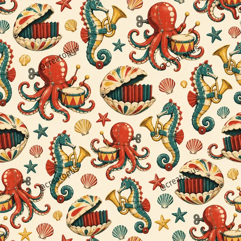 Vintage Tin Toy Patterns