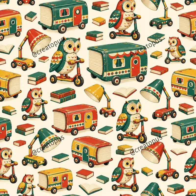 Vintage Tin Toy Patterns