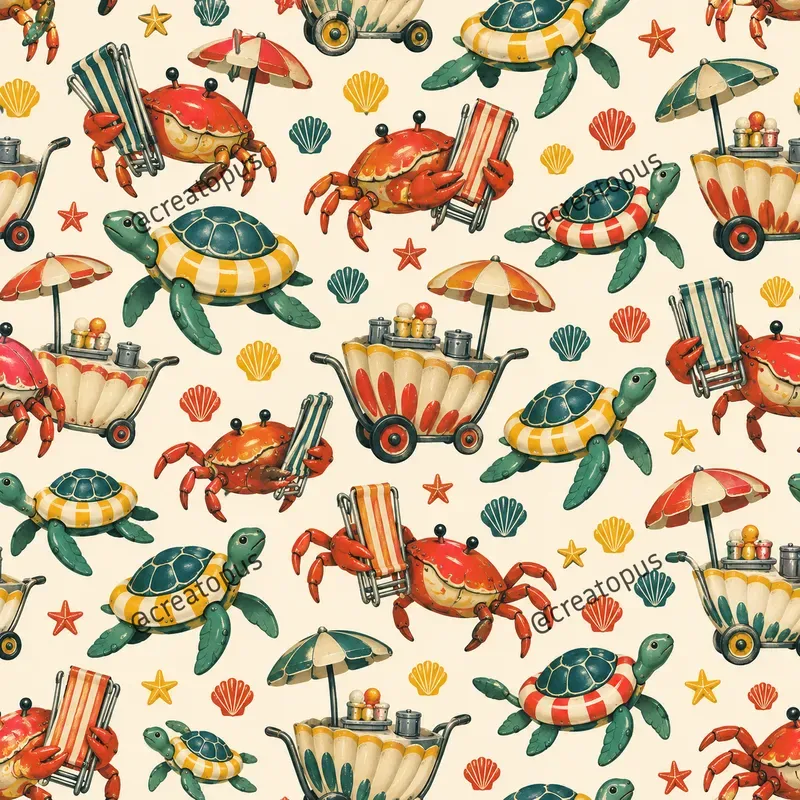 Vintage Tin Toy Patterns