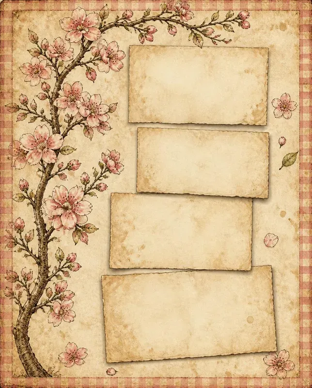 Vintage Junk Journal Etsy Frame Pages