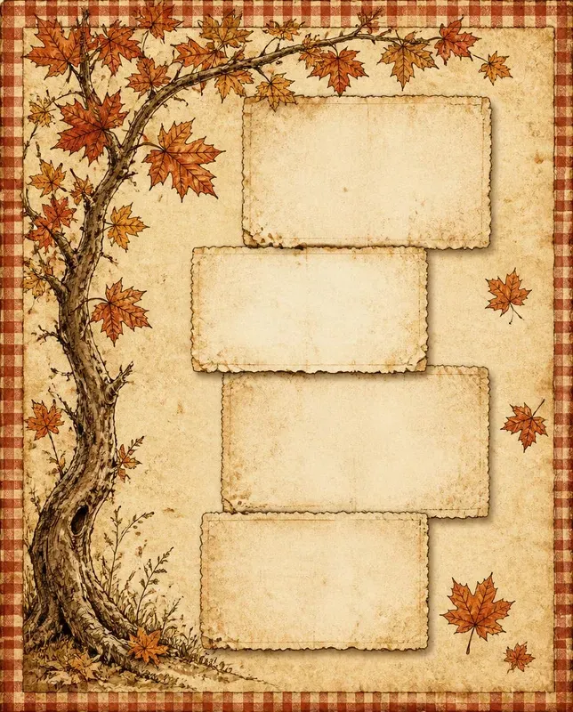Vintage Junk Journal Etsy Frame Pages