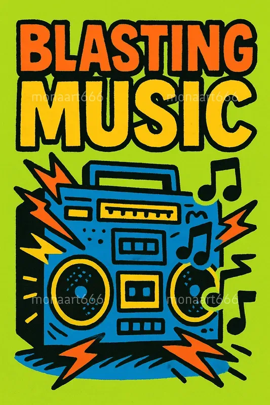 Urban Pop Doodle Posters