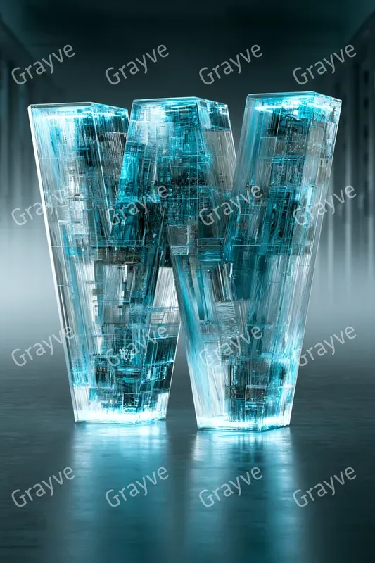 Cybernetic Circuit Typography