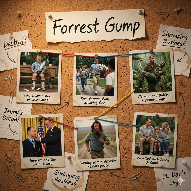 Cinematic Storyboard Cork Boards