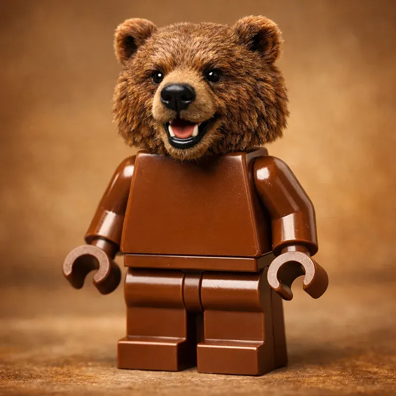 Hyperrealistic Custom Lego Minifigures