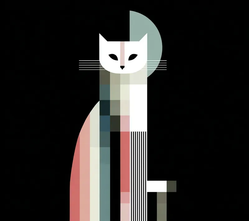 Minimalist Geometric Icon Art
