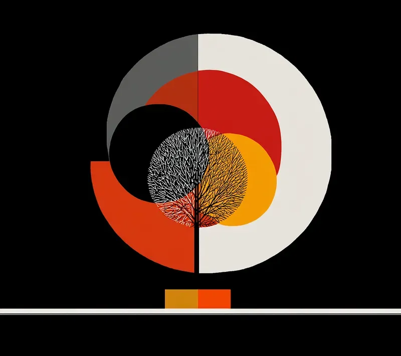 Minimalist Geometric Icon Art