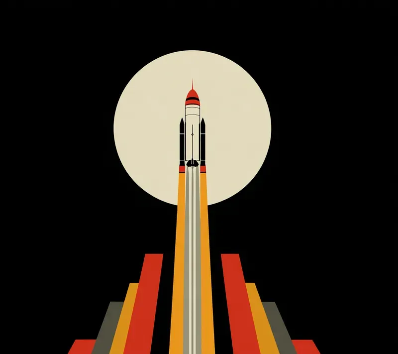 Minimalist Geometric Icon Art