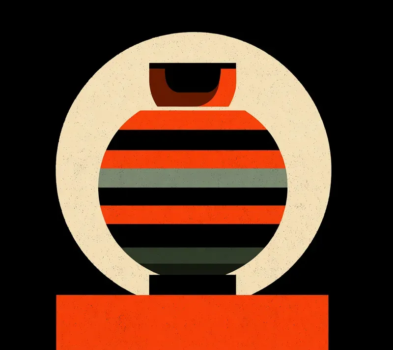 Minimalist Geometric Icon Art