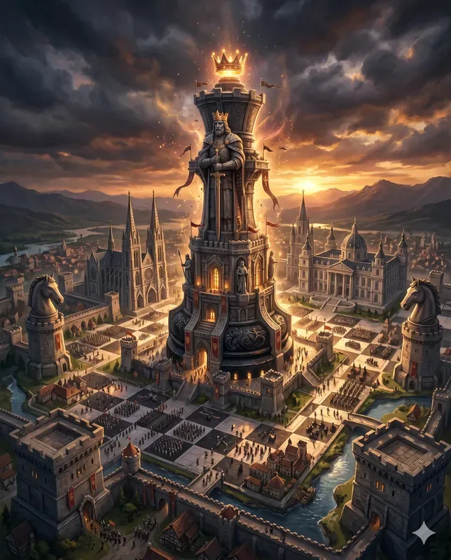 Kingdoms Forged On Chessboards
