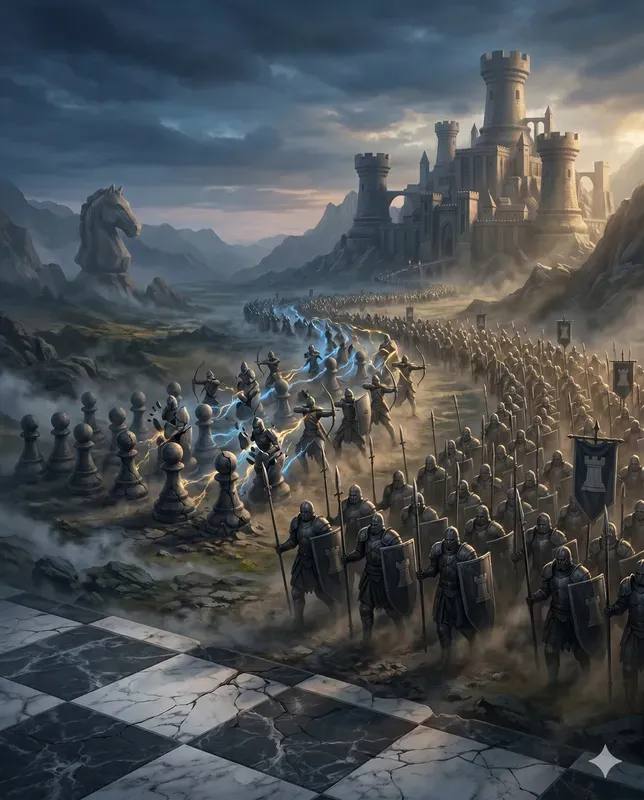 Kingdoms Forged On Chessboards